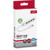 سبيدلينك (SL-140000-WE)  مشترك يحتوى على عدد 4 منافذ usb2.0 ذو تصميم مضغوط للغاية - أبيض