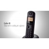 باناسونيك (KX-TGB210) تليفون لاسلكى ذو لون أسود