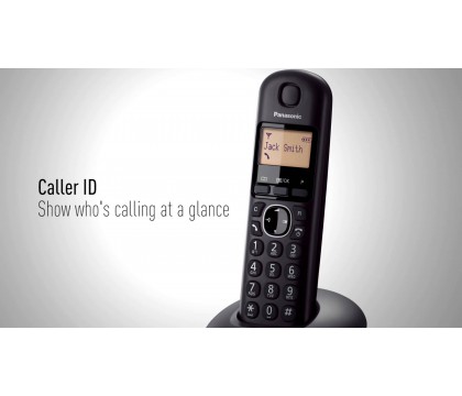 Panasonic KX-TGB210 Cordless phone, Black