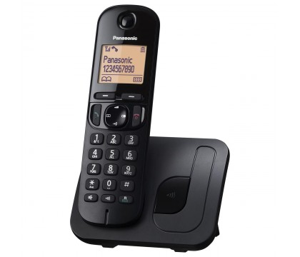 Panasonic KX-TGC210 Cordless phone, Black
