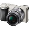 Sony ILCE-6000L/S ALPHA A6000 24.3MP.16-50 LENS.Wi-Fi,silver