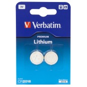 Verbatim 49934 CR2016 3V Lithuim Battery (2 pack)