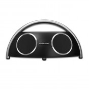 Harman Kardon HKGOPLAYMINIBLKAM GO + PLAY Portable Bluetooth Speaker, (Black)