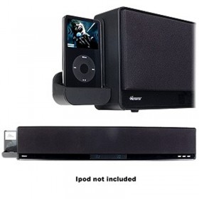 Memorex 18005021 MIHTS3202 2.1 32 inch Front Sound Speaker System for iPod