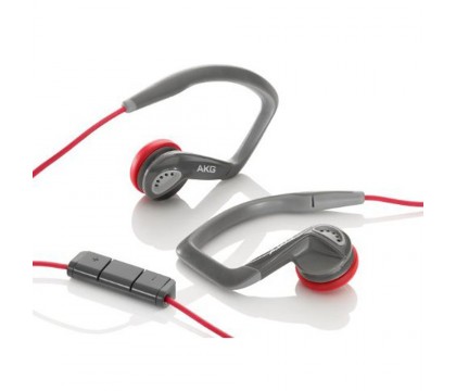 Harman Kardon AKG K 326 RED High performance sport headset with microphone and remote,Red, 99999269