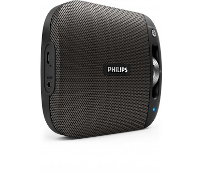 Philips BT2600B/00 wireless portable speaker Bluetooth® with MULTIPAIR Rechargeable battery Black