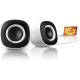 Philips SPA2201/10 Multimedia Speakers 2.0 USB powered Audio-in