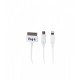 PASSION4 PASS1000 HOME CHARGER 5.0V 2400mA WITH 3IN1 CABLE, WHITE