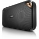 Philips BT3550B/00 wireless portable speaker BT3550B Bluetooth®,  with NFC technology Built-in microphone for calls, Rechargeable battery 12W, Black