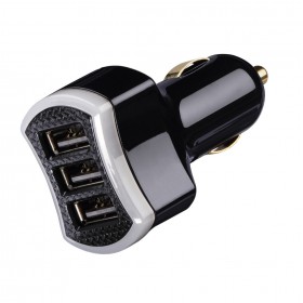 Hama 00014153 Triple Power USB Car Charger, 7.2 A