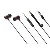 iLuv METALFSBK MetalForge Deep Bass In-Ear Noise-Isolating Metal Earphones with Remote and Microphone (Black)