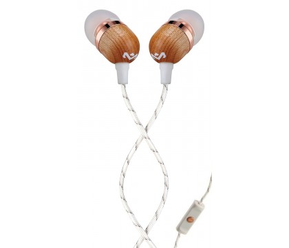 MARLEY EM-JE041-CP IN-EAR HEADPHONE TANGLE MIC NOISE-ISOLATINS, COPPER 