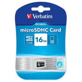 Verbatim 44010 MICRO SDHC CARD  16GB CLASS 10
