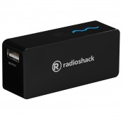 Radioshack 2302014 2200mAh Portable Power Bank (Black) - up to 6 hours of talk time