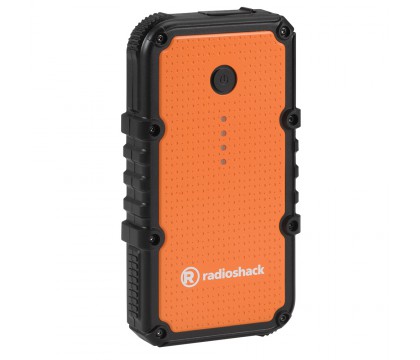 Radioshack  2302424 10400mAh Water-Resistant Portable Power Bank - up to 34 hours of talk time 