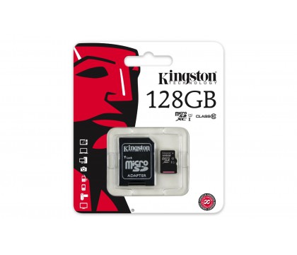 كينجستون (SDCX10/128GB) كارت ميمورى مايكرو إس دى سعة 128 جيجا بايت