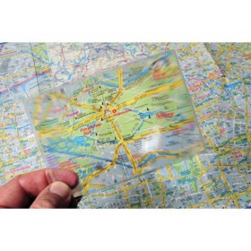Travel Blue 431 Magnifying Glass with Sleeve