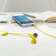 iLuv BBGUMTALKS Bubble Gum Talk Colorful Stereo Earphones with Mic and Remote, Yellow