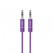 iLuv ICB110PUR Premium Aux-in Audio Cable - 3FT Purple