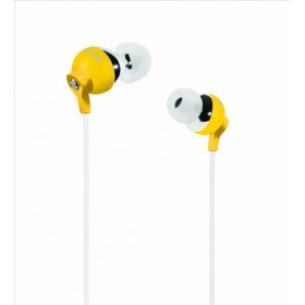 Polaroid PEBBLE PEP25YEL Stereo In-Ear Headphones (Yellow)