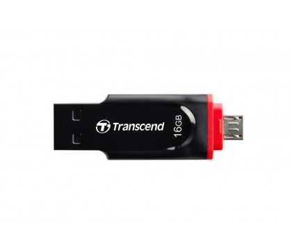 Transcend TS16GJF340 JetFlash 340 16 GB USB 2.0 OTG (on-the-go) Flash Drive