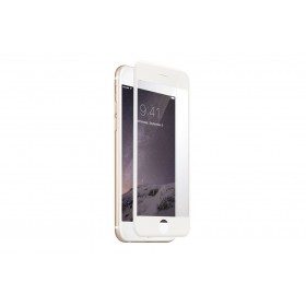 جاست موبايل (SP-198WH) طبقة حماية زجاجية مناسبة لأجهزة iPhone 6/ iPhone 6s تتميز بإمكانية إمثصاص الخدوش تلقائيا ذات لون أبيض