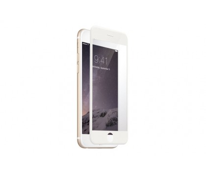 جاست موبايل (SP-198WH) طبقة حماية زجاجية مناسبة لأجهزة iPhone 6/ iPhone 6s تتميز بإمكانية إمثصاص الخدوش تلقائيا ذات لون أبيض