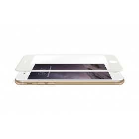 جاست موبايل (SP-199WH) طبقة حماية زجاجية مناسبة لأجهزة iPhone 6 Plus/ iPhone 6s Plus تتميز بإمكانية إمثصاص الخدوش تلقائيا ذات لون أبيض