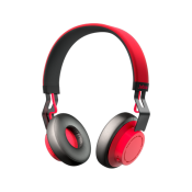 جابرا (100-96300002-02) سماعة رأس تعمل بتقنية البلوتوث/ أو من خلال كابل صوت ذات لون أحمر