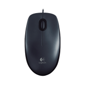 Logitech M-U0003 USB Wired mouse M100 , Black