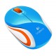 Logitech 910-002733 Wireless Mini Mouse M187 , Blue