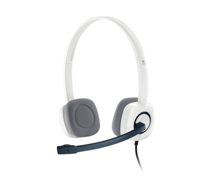 Logitech A-00029 Stereo Headset H150 , White