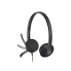 Logitech A-00044 Stereo USB Headset H340 , Black