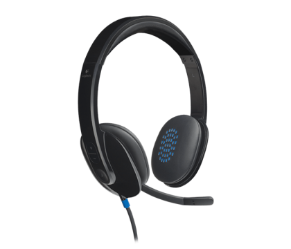 Logitech A-00042 Stereo USB Headset H540 , Black