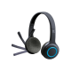 Logitech A-00031 On-Ear Wireless HEADSET H600 , Black