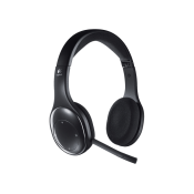 Logitech 981-000337 On-Ear Wireless/Bluetooth HEADSET H800 , Black