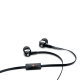 JBL J22A BLK  In-Ear Headphones with Inline Microphone , Black