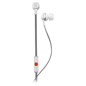 JBL J22I WHT  In-Ear Headphones with Inline Microphone , White