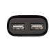 Hama 00119417 Auto-Detect USB Dual Charger, 5 V/2.4 A, black