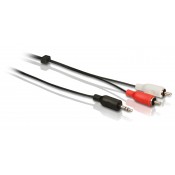 Philips SWA2527W/10 1.5 m STEREO Y CABLE (3,5 MM Male - 2 RCA Male)
