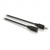 Philips SWA2528W/10  1,5 m Headphone Extension cable 3.5 mm Male/3.5 mm Female (black)