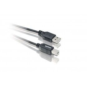 Philips SWU2112/10 1,8 m USB 2.0 A/B cable (black)