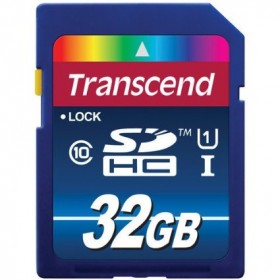 Transcend TS32GSDU1 SDHC Memory Card 32GB Class 10 , UHS-I , 300x