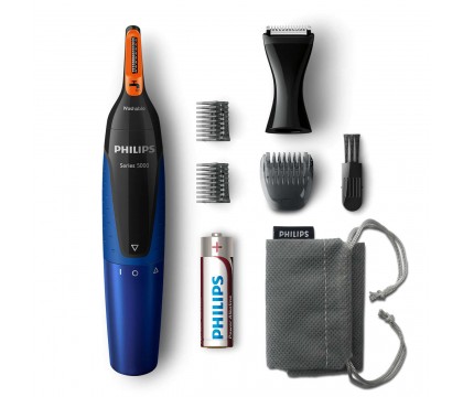 Philips NT5175/16 Nosetrimmer series 5000 Gentle nose, neck and sideburns trimmer