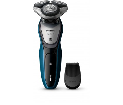 Philips S5420/06 AquaTouch wet and dry electric shaver MultiPrecision Blade System, 45 min cordless use/1h charge, SmartClick precision trimmer
