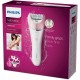 Philips BRE640/00 Satinelle Advanced Wet & Dry epilator For legs, body and face 8 accessories Cordless and rechargeable S-shaped handle design