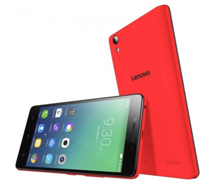 لينوفو (A6010 PLUS RED) تليفون محمول ثنائى الشريحة ذو مساحة تخزينية 16 جيجا بايت و ذو لون أحمر
