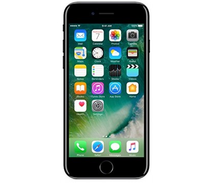 Apple MN962AA/A iPhone 7, 128GB Jet Black