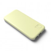 بيوريديا (S2-YLO) بطارية شحن خارجية محمولة ذات سعة 10000 ملى أمبير و ذو لون أصفر