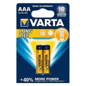 Varta 4103 Alkaline Long Life 2/AAA Batteries, New